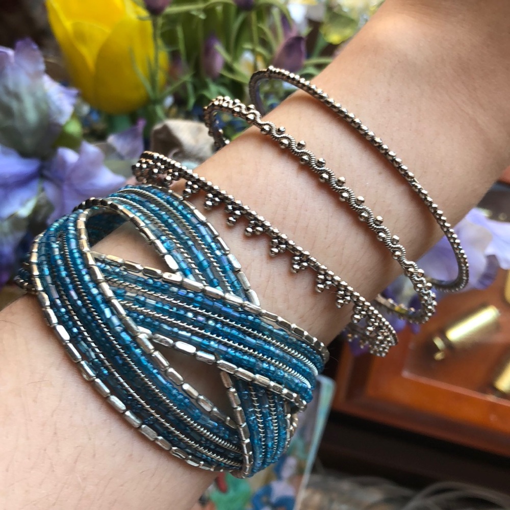 Bohemian Bangles Bracelets Set